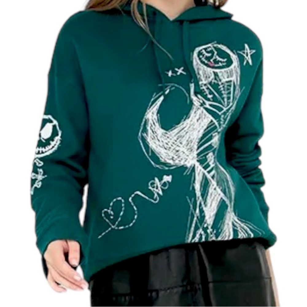 Disney The Nightmare Before Christmas Sally Pullover Hoodie Women's large